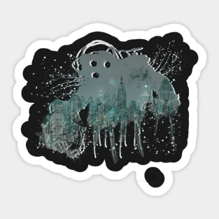 Monster Island Sticker